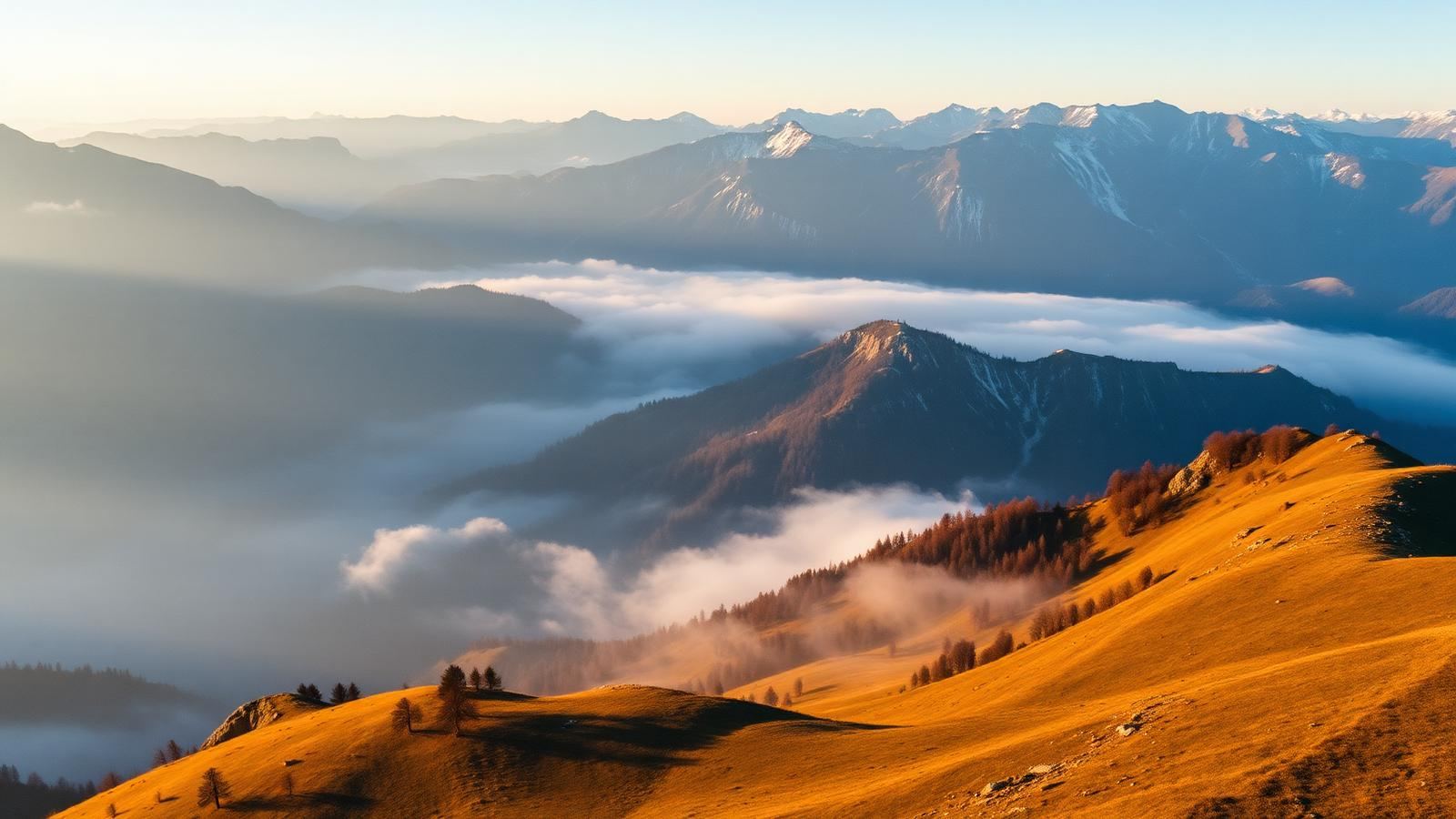 Swiss alpine landscape